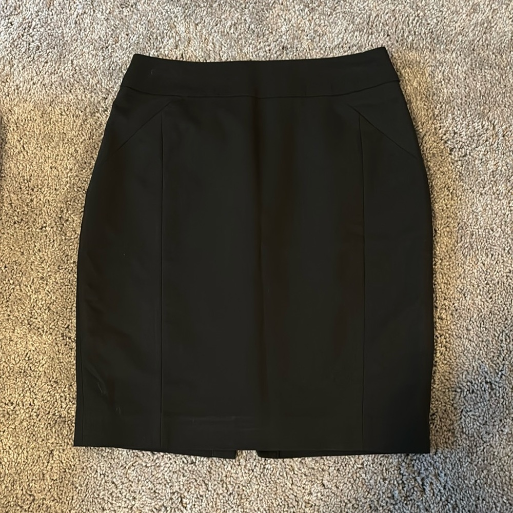 High waist pencil skirt